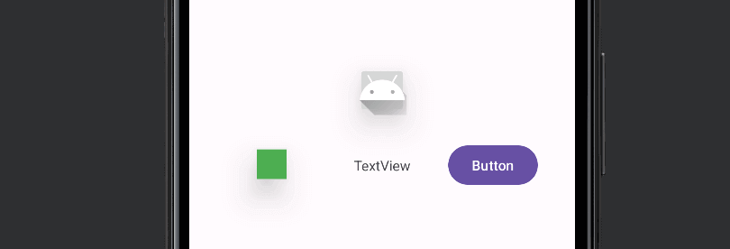 【Kotlin/Android Studio】ビューに影をつける方法！elevation