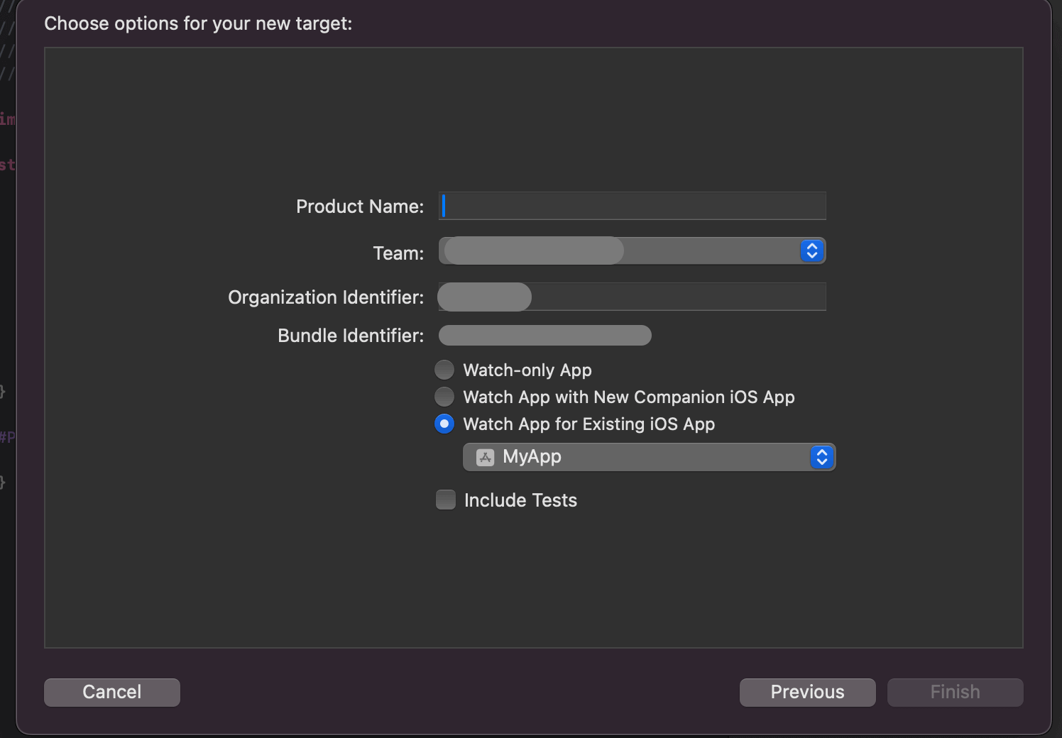 【Xcode】既存のiOSプロジェクトにApple Watchターゲットを追加する方法