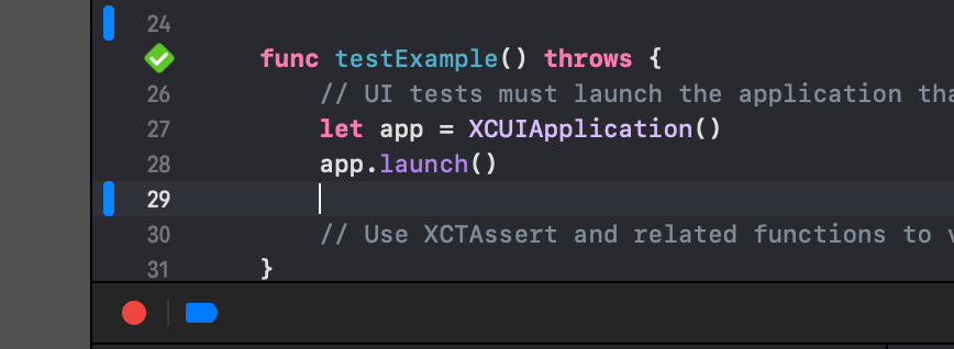 【Swift/Xcode】UI Test(User Interfaceテスト)の作成方法